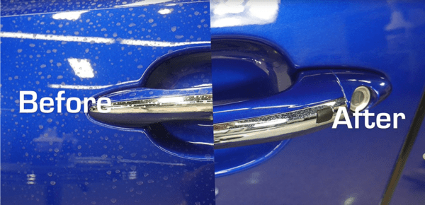 remove water spots from car paint